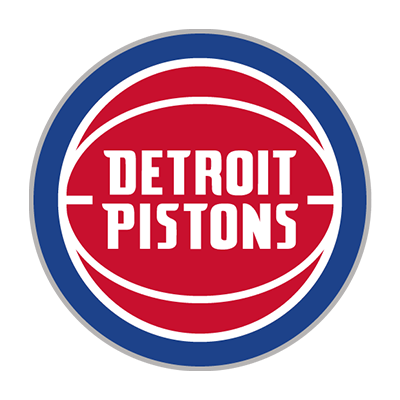 Detroit Pistons logo designed for baby products like pacifiers and bodysuits.\n\nCaption: Show your team spirit with o
