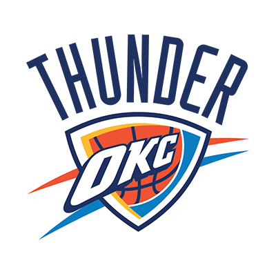 Oklahoma City Thunder logo designed for baby products like pacifiers, bodysuits, and hats.\n\nCaption: Show off team s