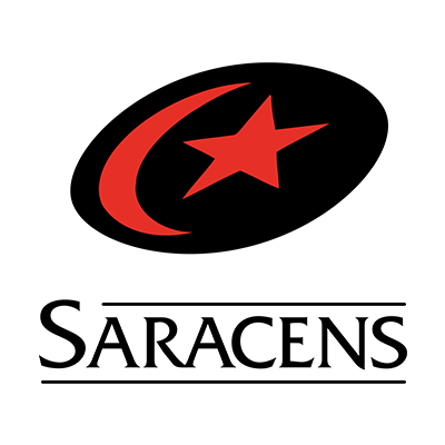 Saracens baby products logo featuring a star, suitable for pacifiers, clips, bodysuits, and more. \n\nCaption: Discove