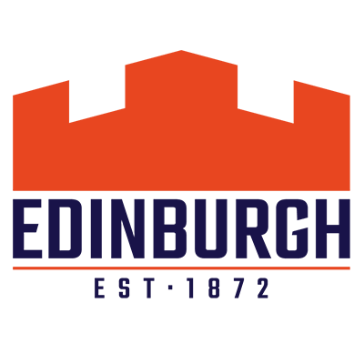 Edinburgh Rugby branding featured on baby products such as bodysuits and bibs, perfect for young sports fans.\n\nCapti