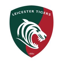 Leicester Tigers logo on a baby bodysuit, perfect for young sports fans. Ideal for gifting or everyday wear.\n\nCaptio