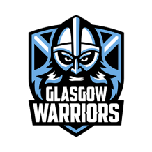 Glasgow Warriors Rugby logo, perfect for baby products like bibs, booties, and bodysuits.\n\nCaption: Show off your li