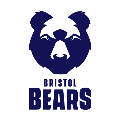 Bristol Bears Rugby logo suitable for baby items like bibs, bodysuits, and pacifiers.\n\nCaption: Show your little one