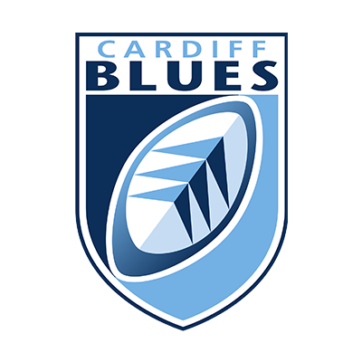 Cardiff Blues logo, designed for baby products including pacifiers, clips, and bodysuits, available at pacifier-baby.c