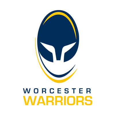 Worcester Warriors baby product logo featuring a blue and yellow design, suitable for baby items.\n\nCaption: Celebrat