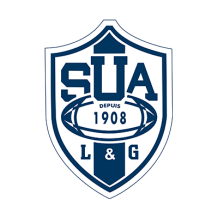 SU Agen L&G logo displayed on a shield, suitable for baby products at pacifier-baby.com.\n\nCaption: Discover the play
