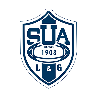 SU Agen L&G logo displayed on a shield, suitable for baby products at pacifier-baby.com.\n\nCaption: Discover the play