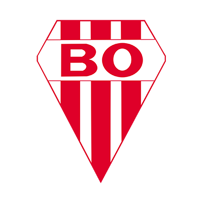 Biarritz Olympique logo, a diamond shape with red and white stripes, perfect for baby items.\n\nCaption: Explore our B