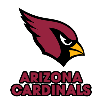 Arizona Cardinals logo for baby products like pacifiers, bodysuits, and hats, perfect for little fans.\n\nCaption: Sho