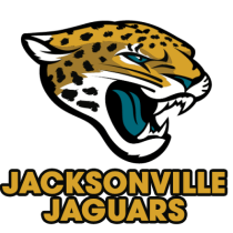 Jacksonville Jaguars logo featuring a fierce jaguar head, perfect for baby gear lovers and fans. \n\nCaption: Show off