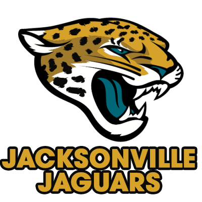 Jacksonville Jaguars logo featuring a fierce jaguar head, perfect for baby gear lovers and fans. \n\nCaption: Show off