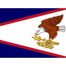 Official Flag of American Samoa, ideal for baby products like pacifiers and bodysuits at pacifier-baby.com.\n\nCaption