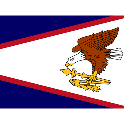 Official Flag of American Samoa, ideal for baby products like pacifiers and bodysuits at pacifier-baby.com.\n\nCaption