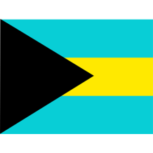 Official Flag of the Bahamas design, perfect for baby items like bodysuits and bibs. \n\nCaption: Celebrate your littl