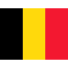 Official Flag of Belgium, perfect for baby items like bodysuits, hats, and bibs.\n\nCaption: Show your little one\'s l