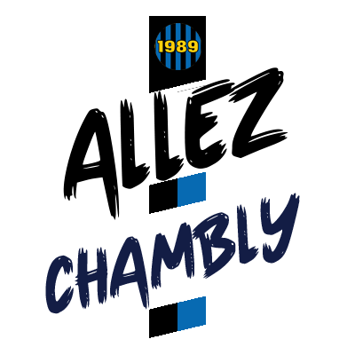 FC Chambly logo featuring blue and yellow stripes, ideal for baby products. \n\nCaption: Discover the playful charm of