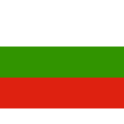 Official Flag of Bulgaria displayed, perfect for baby items like bodysuits, bibs, and accessories.\n\nCaption: Celebra