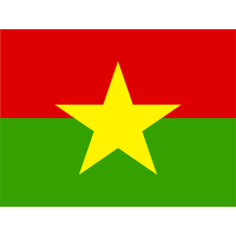 Official Flag of Burkina Faso, a colorful design ideal for baby items and accessories. \n\nCaption: Celebrate heritage
