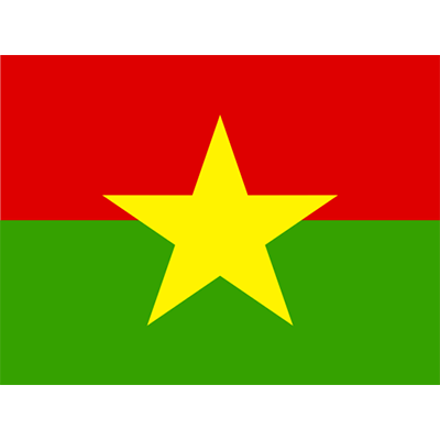 Official Flag of Burkina Faso, a colorful design ideal for baby items and accessories. \n\nCaption: Celebrate heritage