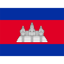 Official Flag of Cambodia featured in a baby product line, perfect for pacifiers and baby accessories.\n\nCaption: Cel
