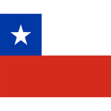 Official Flag of Chile design, perfect for baby items like pacifiers and hats.\n\nCaption: Celebrate your little one\'