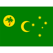 Official Flag of the Cocos (Keeling) Islands designed for baby products like bodysuits and bibs.\n\nCaption: Celebrate