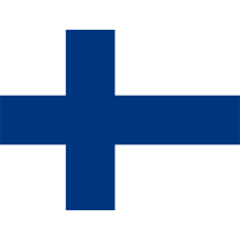 Official Flag of Finland design, featured on baby products for a stylish and patriotic touch.\n\nCaption: Celebrate yo