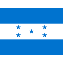 Official Flag of Honduras design for baby items such as pacifiers and clothing accessories.\n\nCaption: Celebrate your
