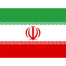 Official Flag of Iran design for baby items, featuring green, white, and red colors. \n\nCaption: Celebrate heritage w