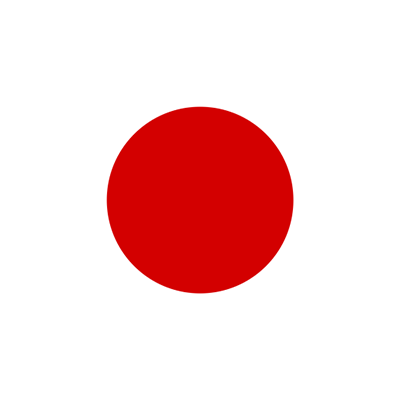 Japan flag design featuring a red circle on a white background, ideal for baby items like bibs or clothing.\n\nCaption