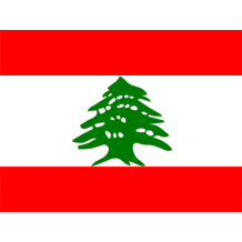Official Flag of Lebanon design for baby products like pacifiers and bodysuits.\n\nCaption: Celebrate heritage with ou