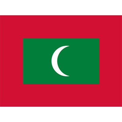 Official Flag of the Maldives design, perfect for baby bodysuits, hats, and other baby accessories. \n\nCaption: Celeb
