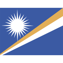 Official Flag of the Marshall Islands design, ideal for baby products like pacifiers and accessories.\n\nCaption: Cele