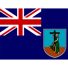 Official Flag of Montserrat, featured on baby products like pacifiers, clips, and bodysuits.\n\nCaption: Explore our r