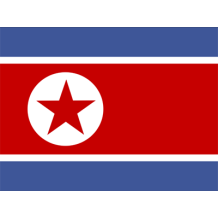 Official Flag of North Korea design featured on baby products like pacifiers and bibs. \n\nCaption: Explore our collec