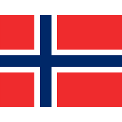 Official Flag of Norway design for baby products like pacifiers, bibs, and more.\n\nCaption: Celebrate your little one