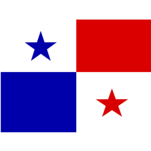 Official Flag of Panama displayed in a vibrant design, perfect for baby clothes and accessories. \n\nCaption: Celebrat