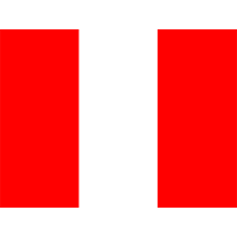 Official Flag of Peru design, perfect for baby items like bodysuits, bibs, and pacifiers.\n\nCaption: Celebrate your h