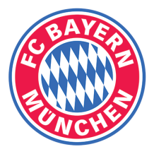 FC Bayern Munchen logo suitable for baby products like bibs, hats, and booties.\n\nCaption: Celebrate your little fan 