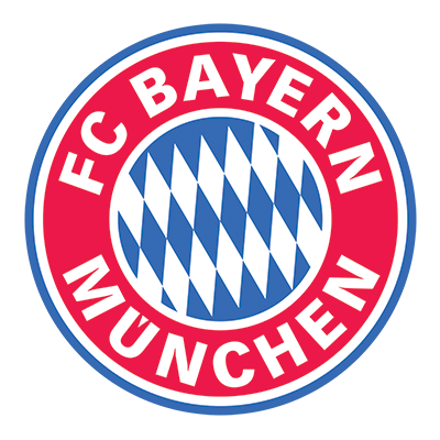 FC Bayern Munchen logo suitable for baby products like bibs, hats, and booties.\n\nCaption: Celebrate your little fan 