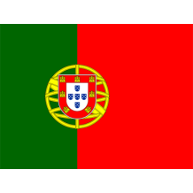 Official Flag of Portugal design, perfect for baby items like bibs and booties.\n\nCaption: Dress your little one in s