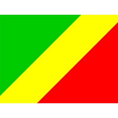 Official Flag of the Republic of the Congo displayed on baby items for patriotic celebrations.\n\nCaption: Celebrate y