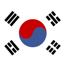 Official Flag of South Korea for baby products like pacifiers and bodysuits at pacifier-baby.com.\n\nCaption: Celebrat