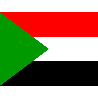 Official Flag of Sudan design, suitable for baby products like bodysuits and bibs.\n\nCaption: Celebrate culture with 