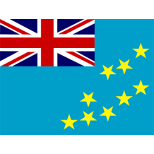 Official Flag of Tuvalu, a colorful design ideal for baby-themed products.\n\nCaption: Explore our collection featurin