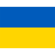Official Flag of Ukraine design perfect for baby items like bodysuits and bibs.\n\nCaption: Celebrate Ukrainian pride 