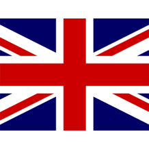 Official Flag of the United Kingdom, perfect for baby bodysuits and accessories at pacifier-baby.com.\n\nCaption: Cele