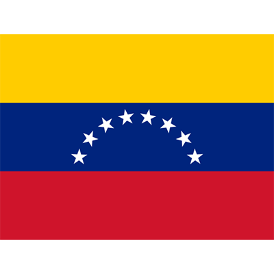 Official Flag of Venezuela design, perfect for baby items like bibs and bodysuits.\n\nCaption: Celebrate heritage with