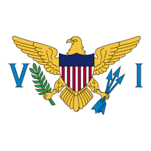 Official Flag of the British Virgin Islands design for baby products like bodysuits and pacifiers. \n\nCaption: Celebr