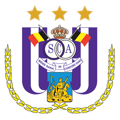 Royal Sporting Club Anderlecht logo featured on baby apparel and accessories for little fans.\n\nCaption: Celebrate yo